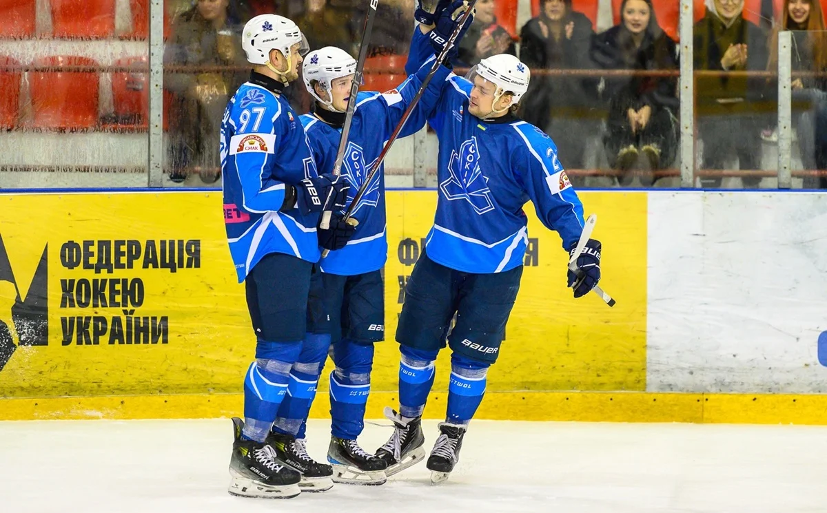 Сокіл впевнено переграв Одещину / фото: ХК Сокіл