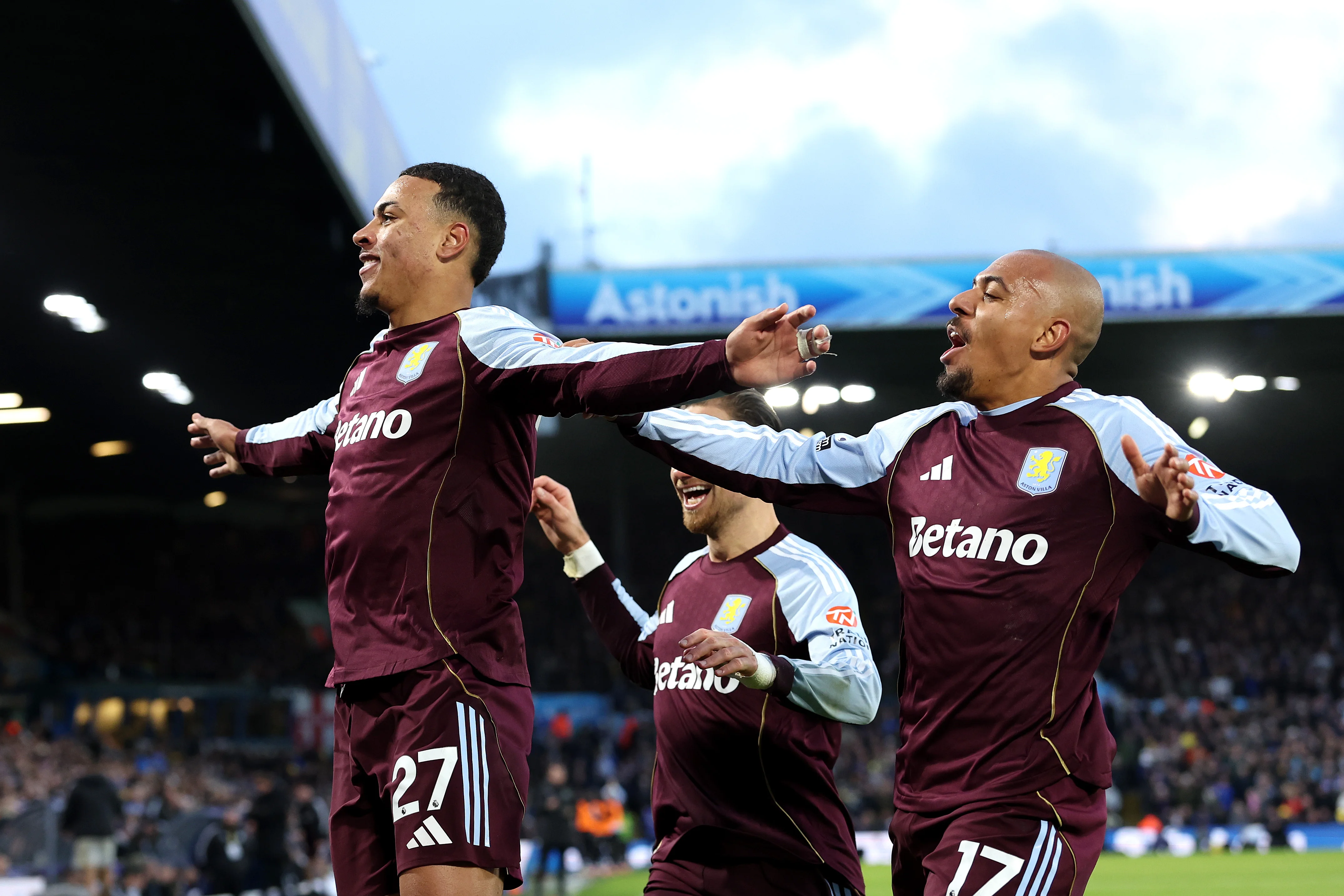 Лидс – Астон Вилла – 1:2 / Aston Villa/Aston Villa FC via Getty Images