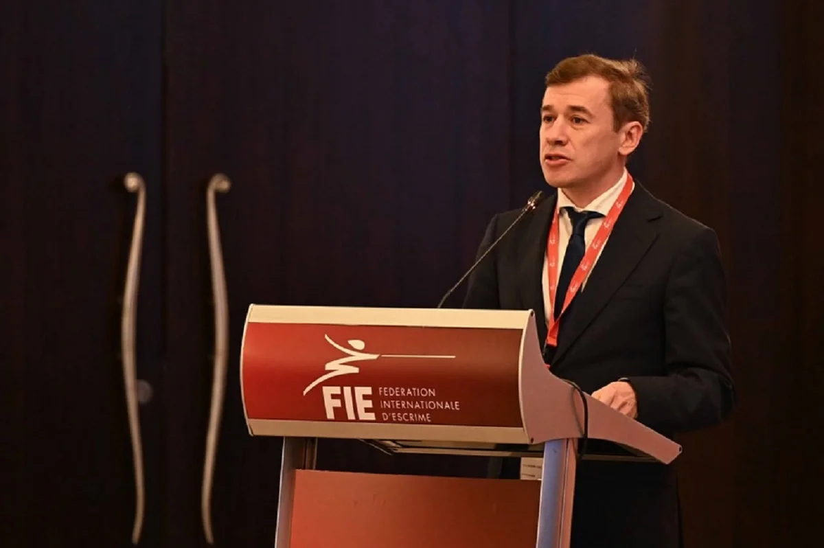 Президент НФФУ Михайло Ілляшев / Ukrainian Fencing Federation