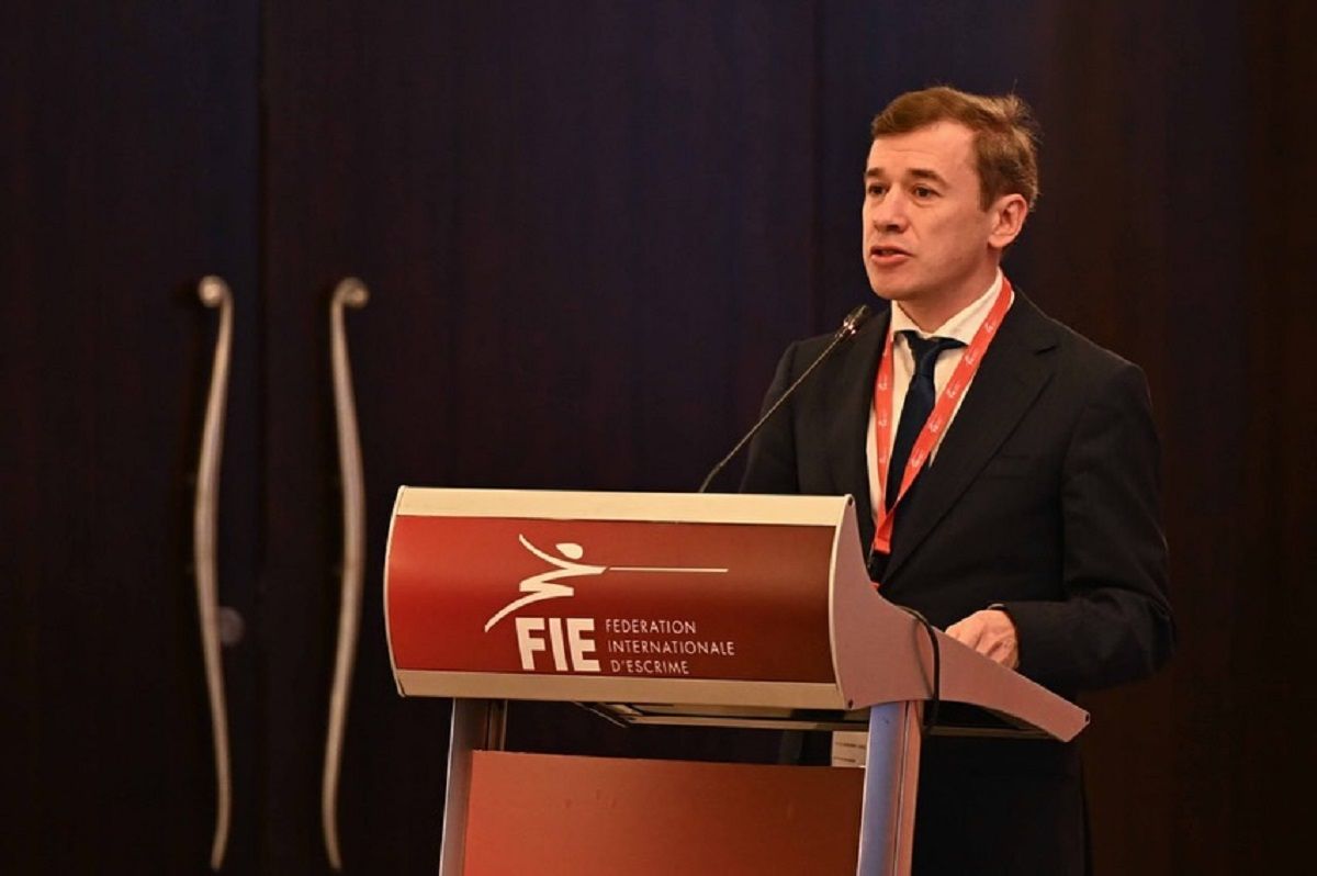 Президент НФФУ Михаил Ильяшев / Ukrainian Fencing Federation