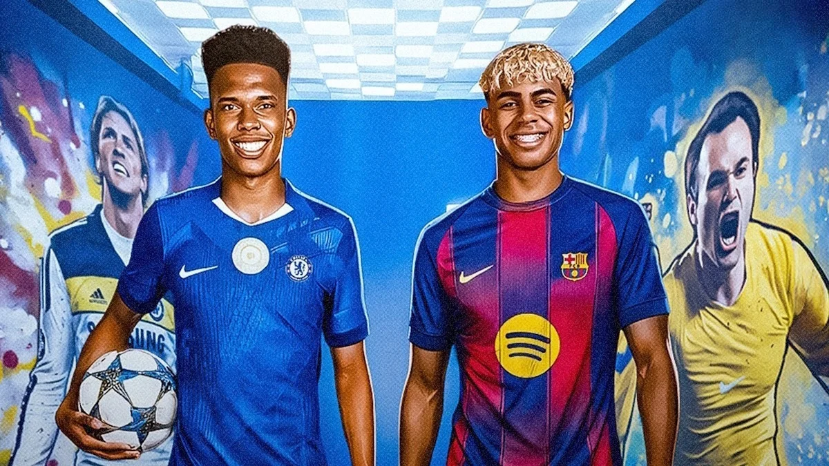 Естевао та Ламін Ямаль / Колаж із соцмереж