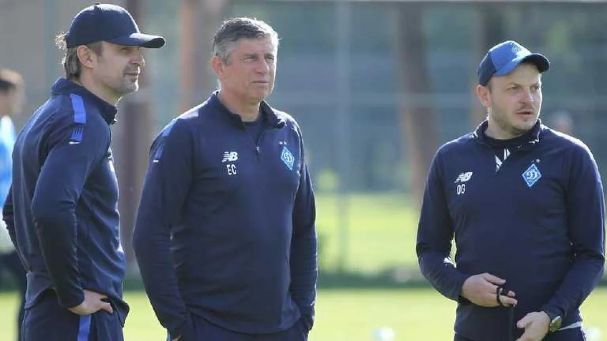 Олександр Шовковський, Еміль Карас та Олег Гусєв / фото: ФК Динамо Київ