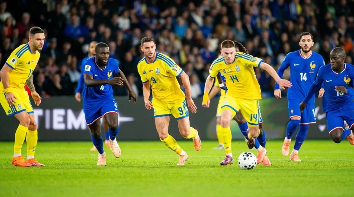 Олег Очеретько проти Франції / фото: Дан Балашов