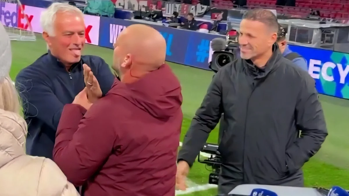 Моуринью и Снейдер / Скриншот