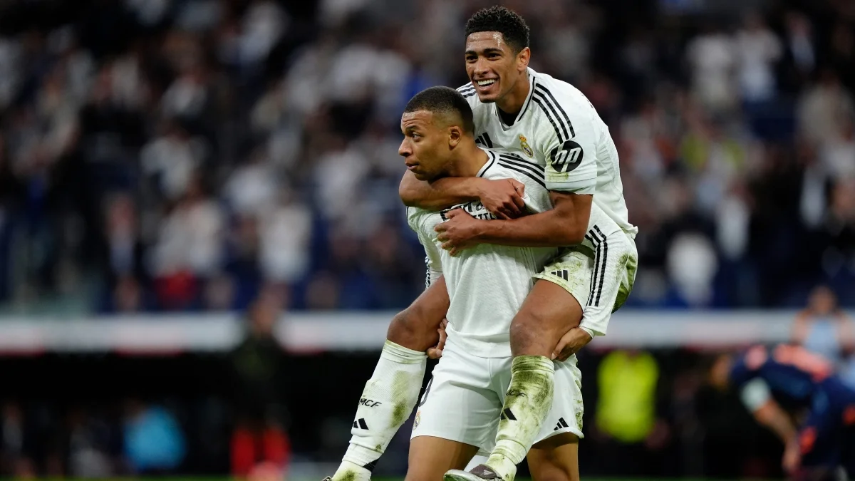 Кіліан Мбаппе та Джуд Беллінгем / Getty Images