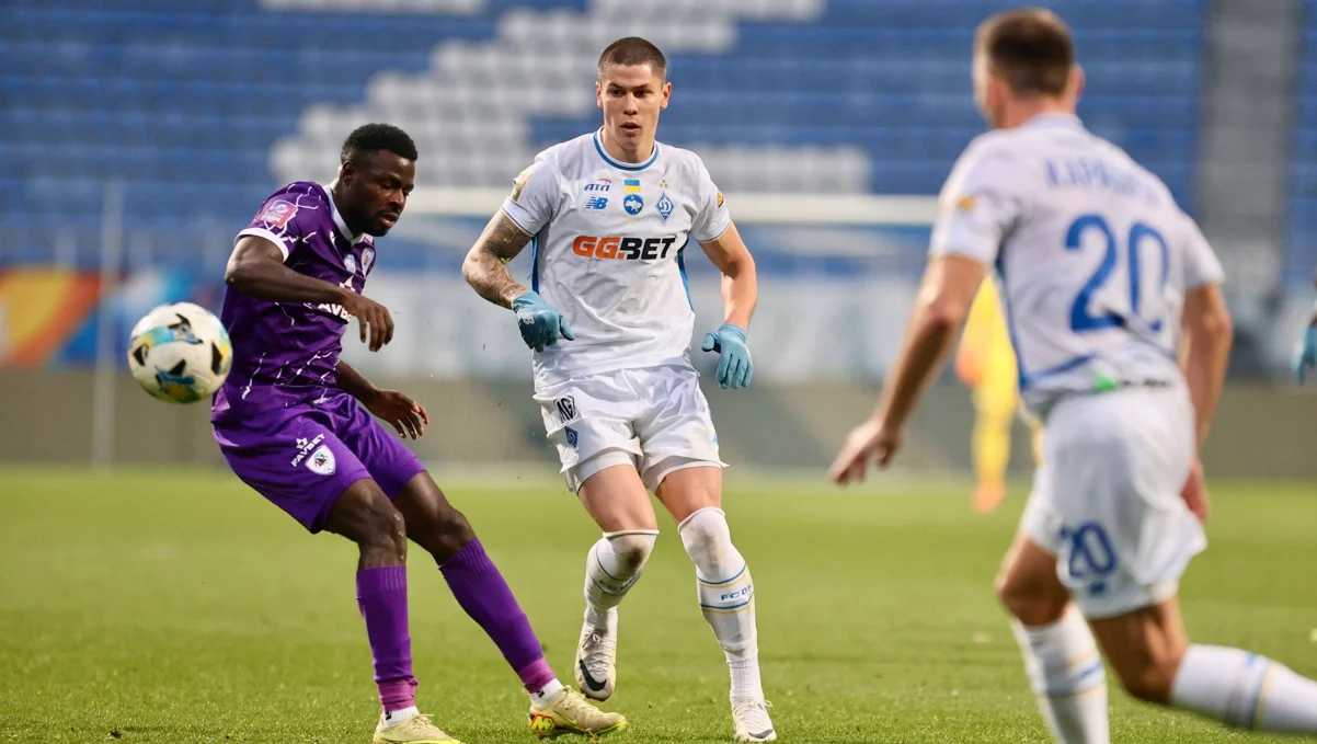 Проспер Оба проти Динамо / фото: ФК Динамо