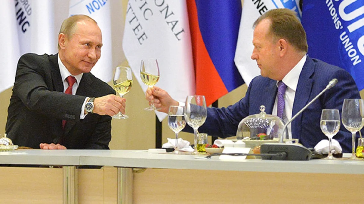 Президент IJF Маріус Візер ніколи не приховував своєї любові до Путіна / Фото з болотних джерел