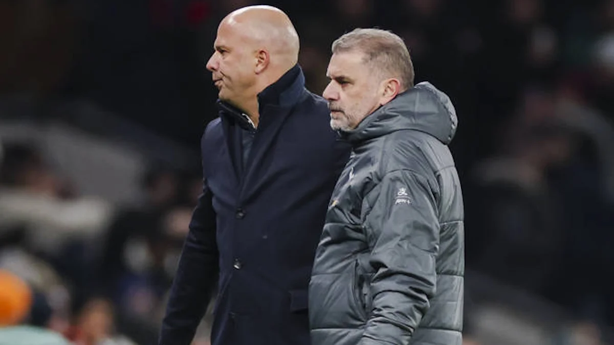 Арне Слот и Анге Постекоглу / IMAGO