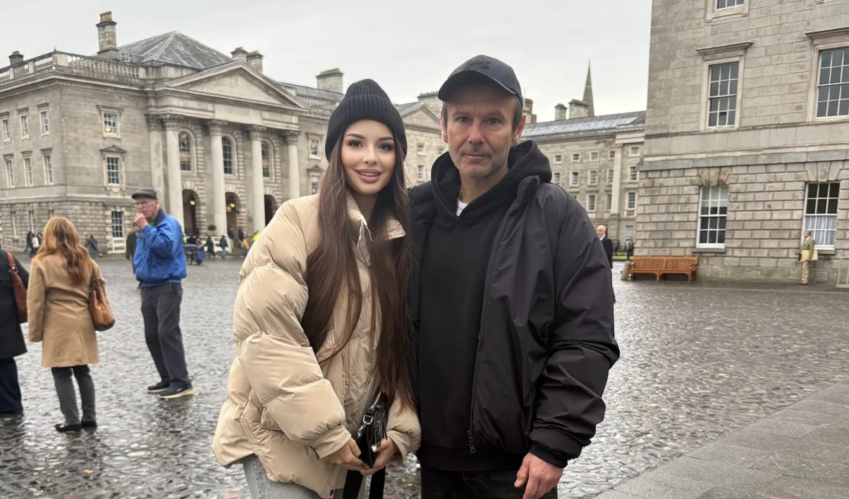 Катерина Бондаренко і Святослав Вакарчук / Фото авторки