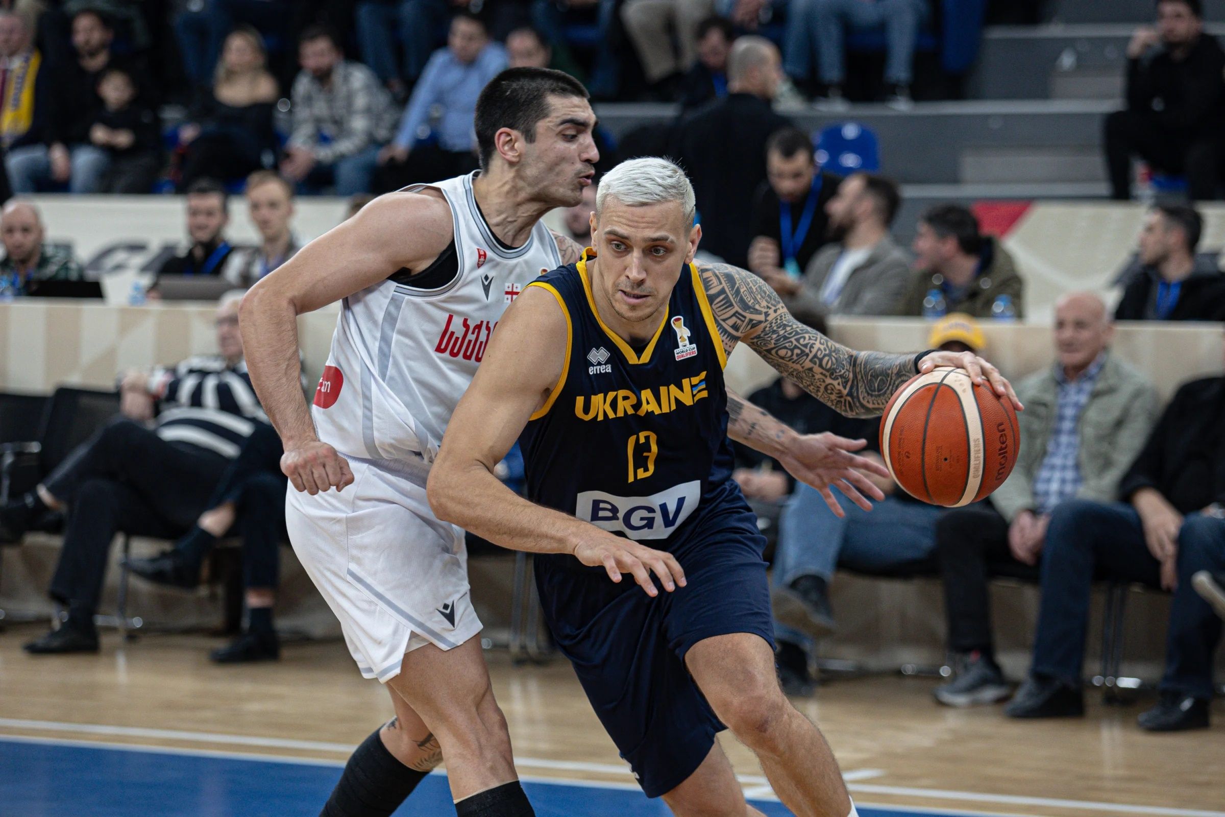 Чоловіча збірна України з баскетболу перемогла на виїзді / фото: fiba.basketball