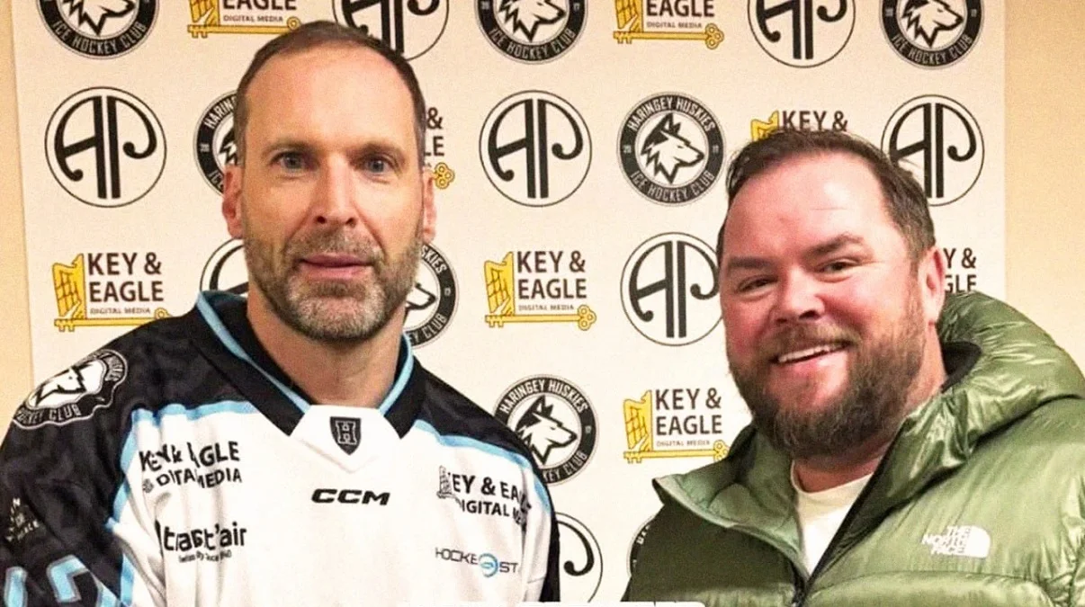 Петр Чех (слева) / ХК Гарингей Гаскис