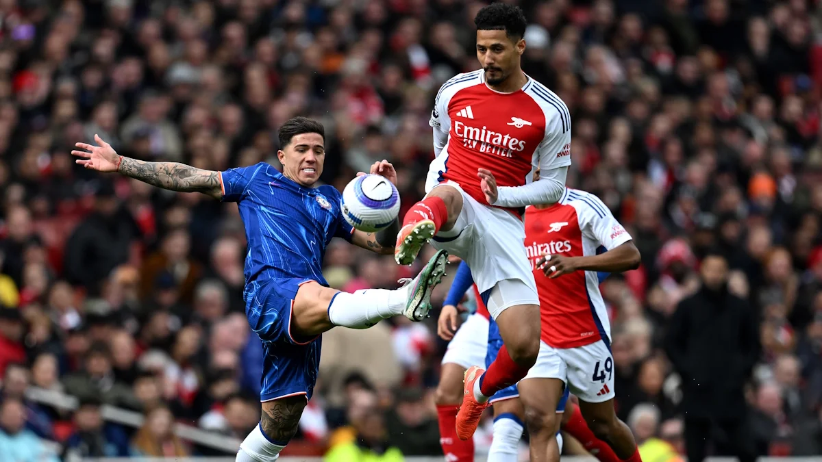 Енцо Фернандес проти Вільяма Саліба / Getty Images