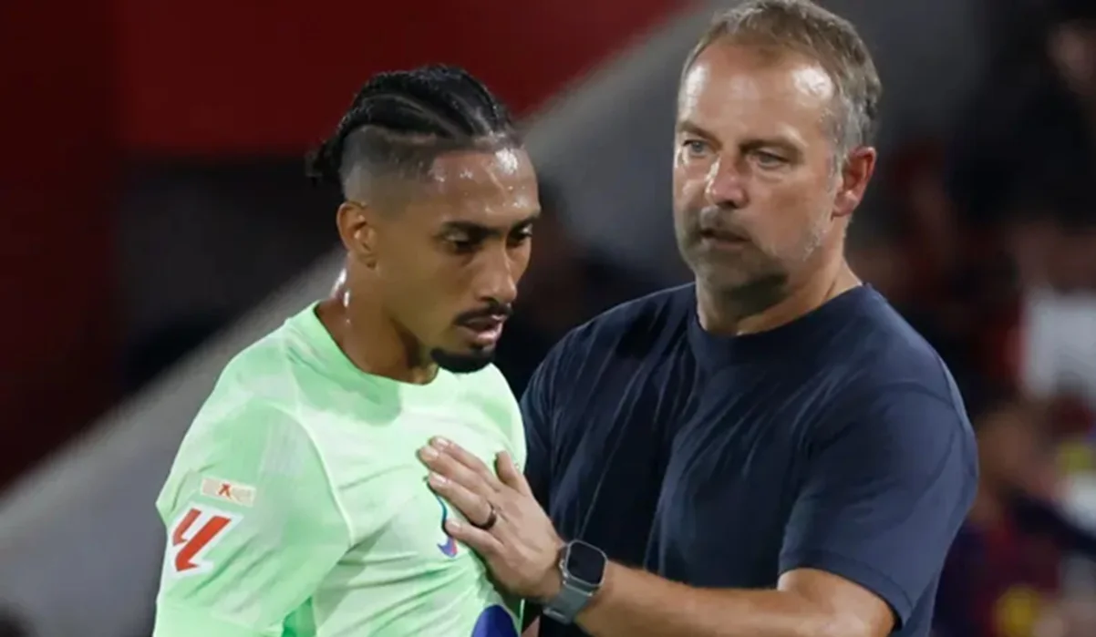 Рафінья та Гансі Флік / фото: 