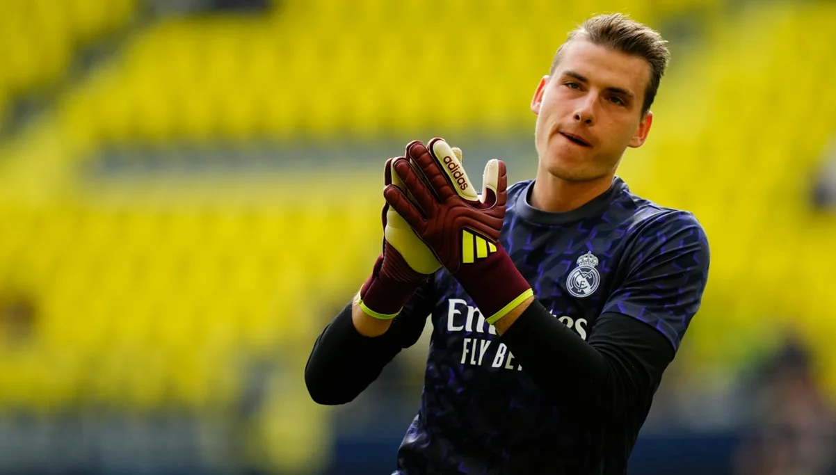 Андрій Лунін / фото: Jose Breton/Pics Action/NurPhoto via Getty Images