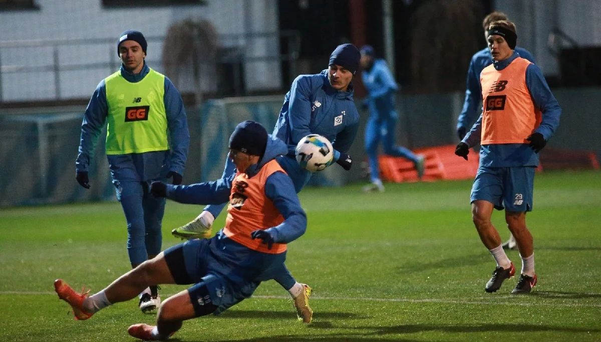 Первая тренировка Динамо под руководством Костюка / ФК Динамо