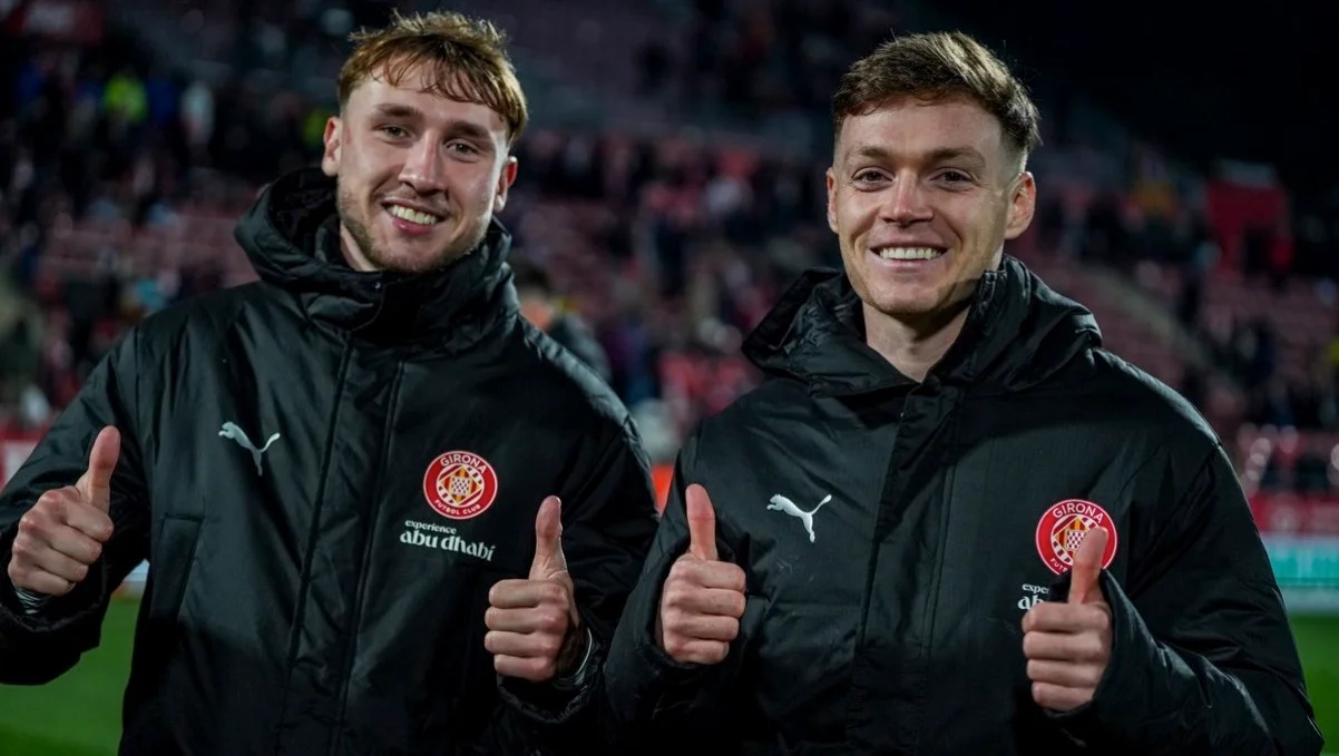 Ванат и Цыганков / фото: ФК Жирона