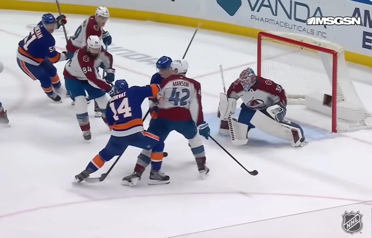 Колорадо поступилося Айлендерс / скріншот