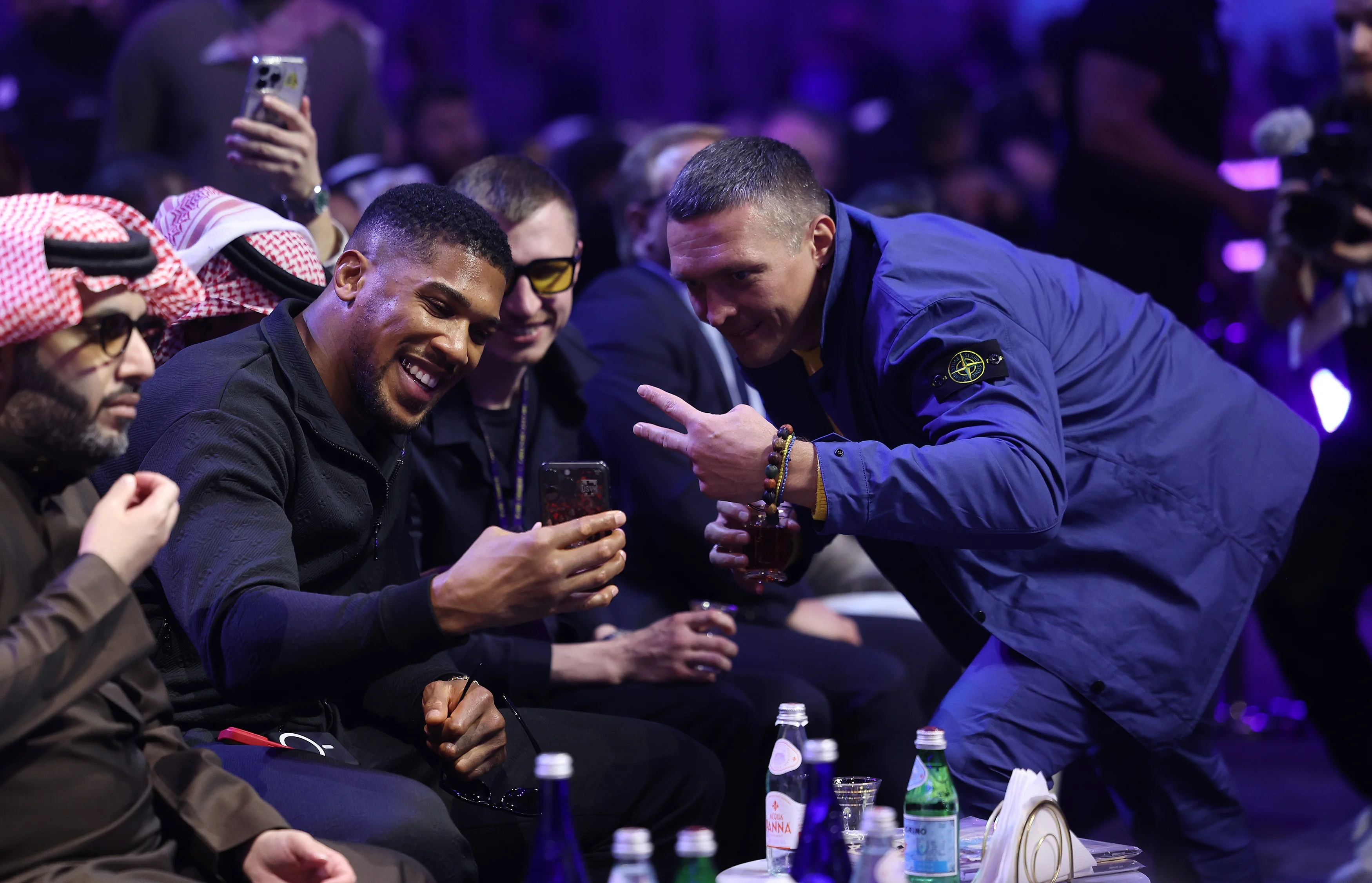 Ентоні Джошуа і Олександр Усик / Getty Images