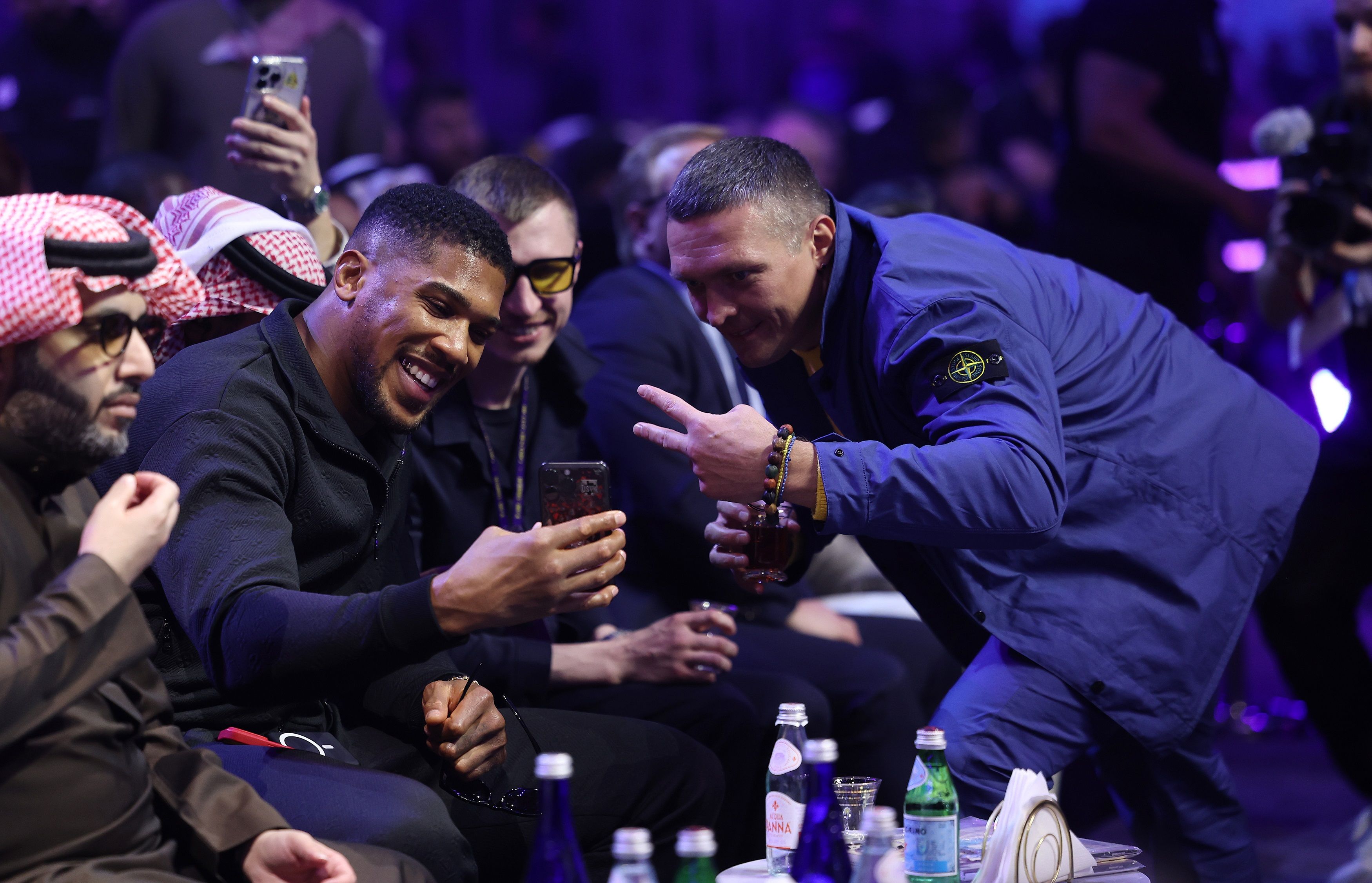 Энтони Джошуа и Александр Усик / Getty Images