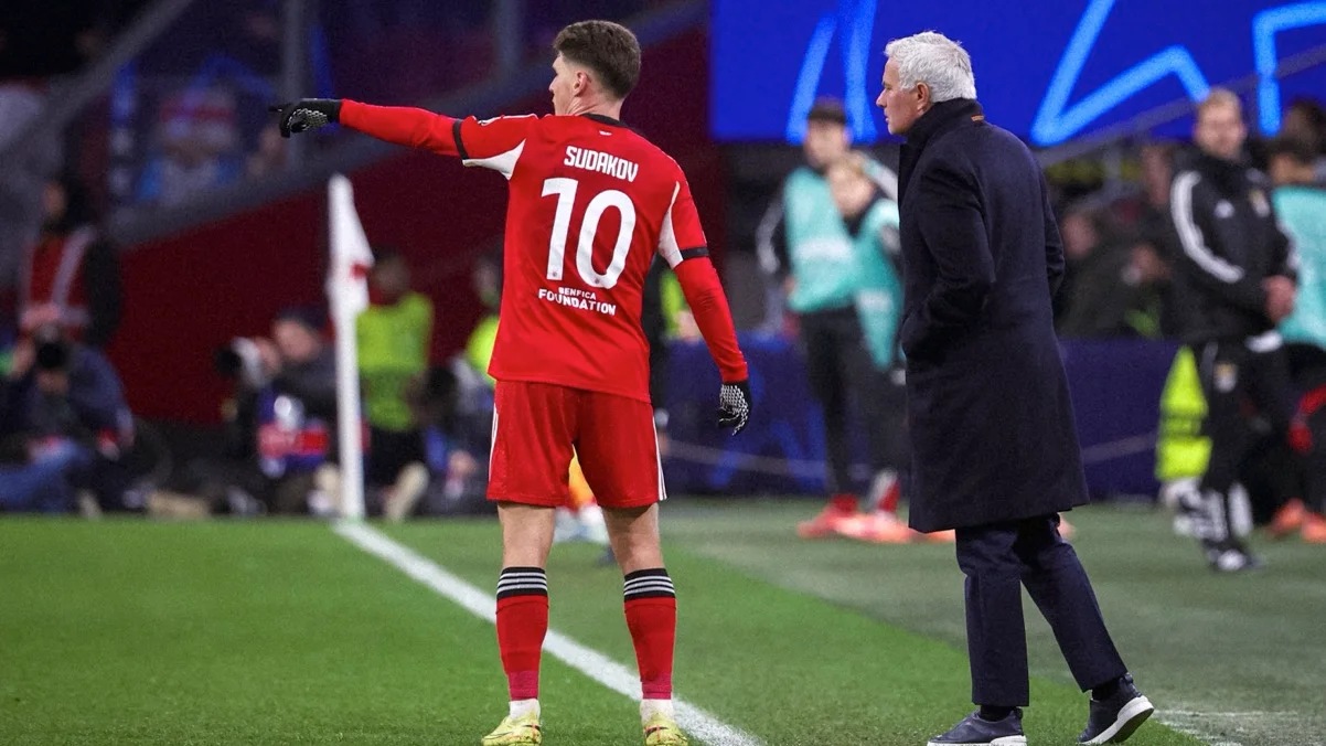 Судаков та Моурінью / фото: Бенфіка