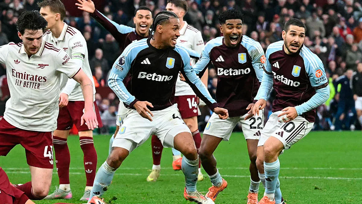 Астон Вилла – Арсенал – 2:1 / JUSTIN TALLIS / AFP via Getty Images