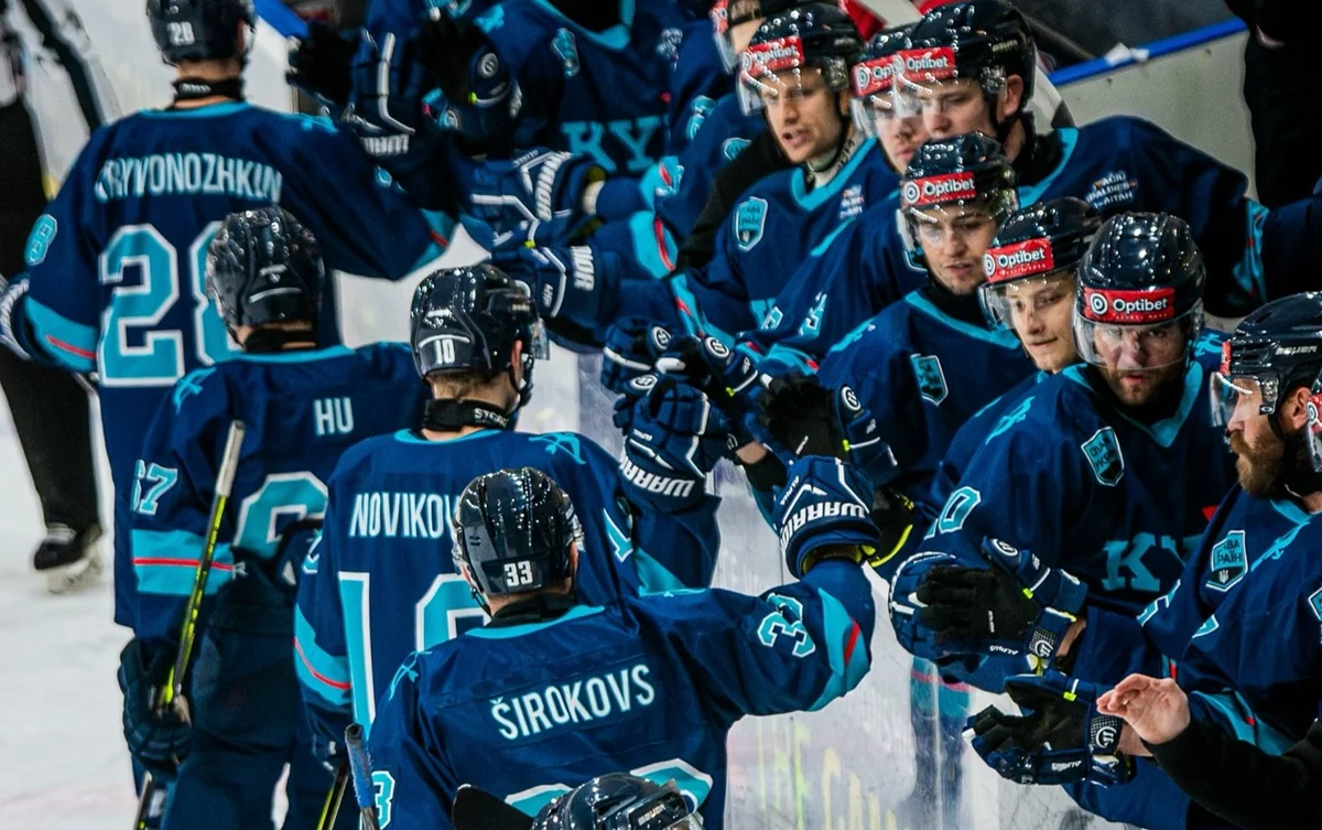 Фото к новости: Киев Кэпиталз одержал седьмую подряд победу в Балтийской лиге – первый период стал роковым для соперника