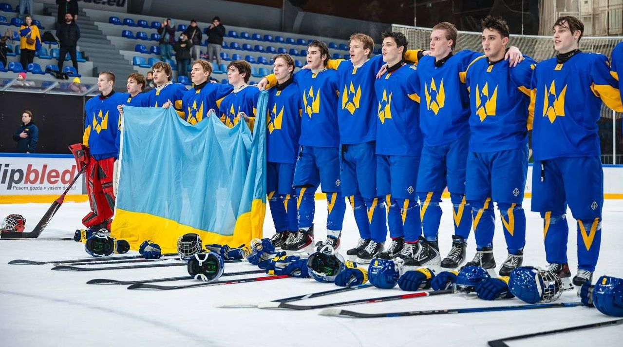 Збірна України U-20 з хокею / фото: Федерація хокею України