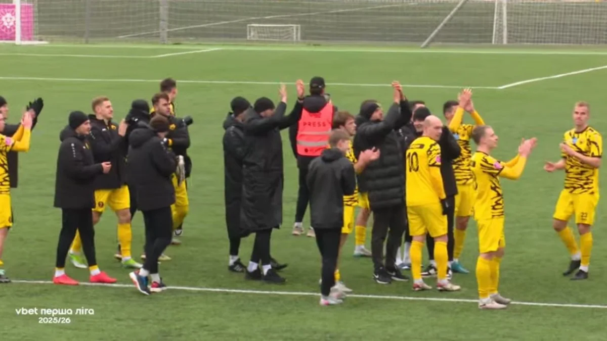 Чернігів – Пробій Городенка – 3:0 / скріншот з трансляції