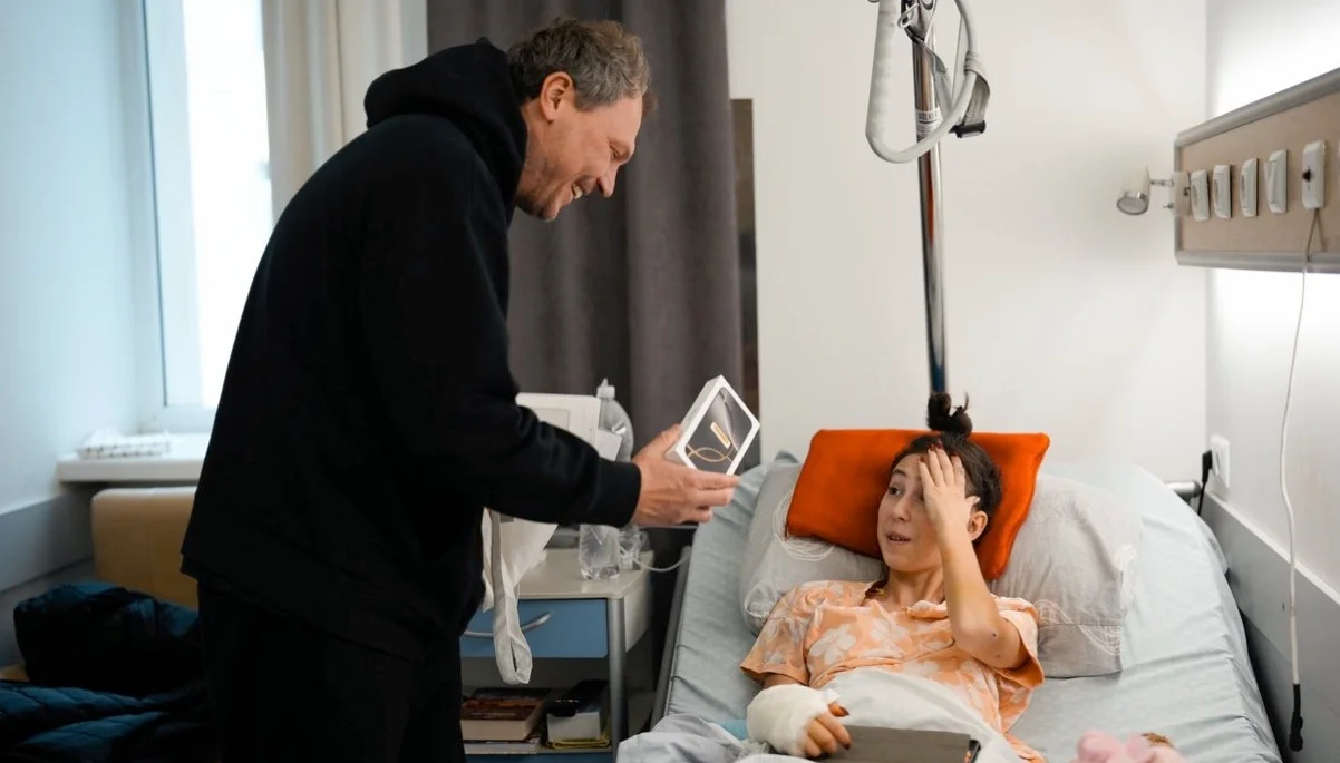 Пятов із Євою / фото: ФК Шахтар