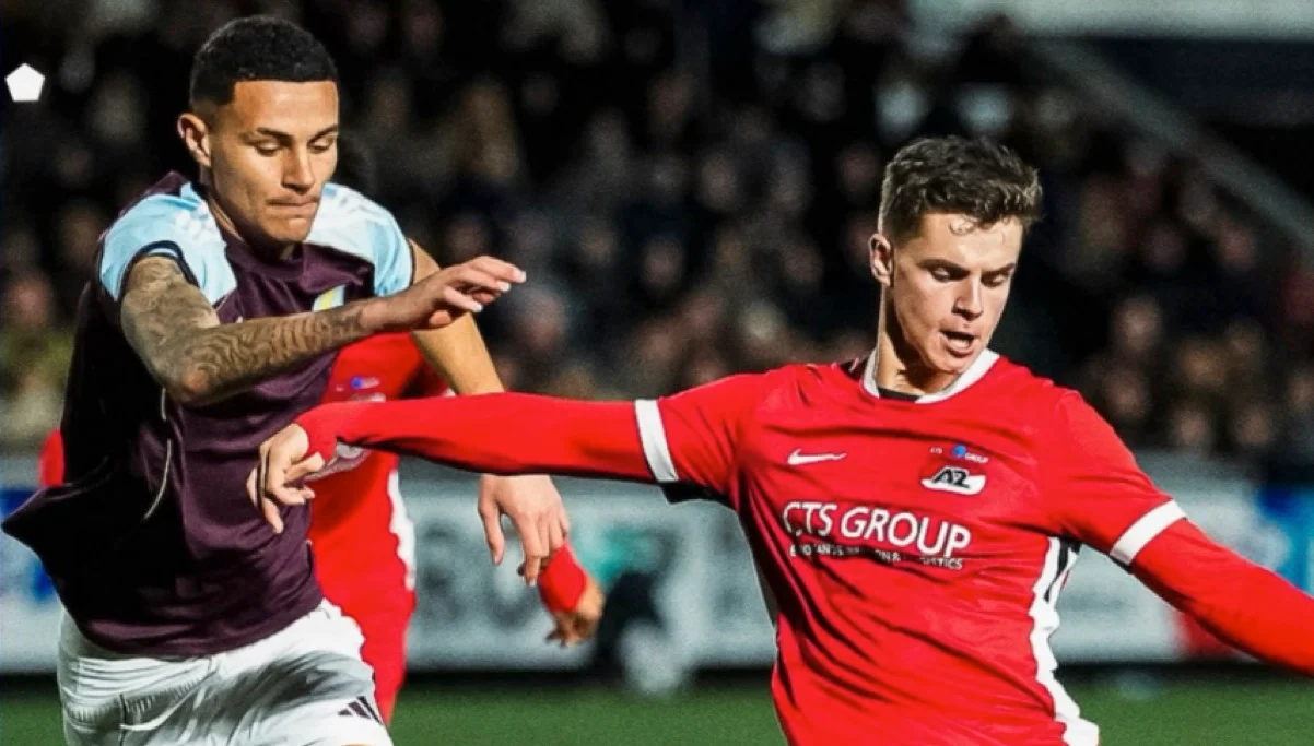 Богдан Будко (праворуч) / фото: АЗ Алкмар