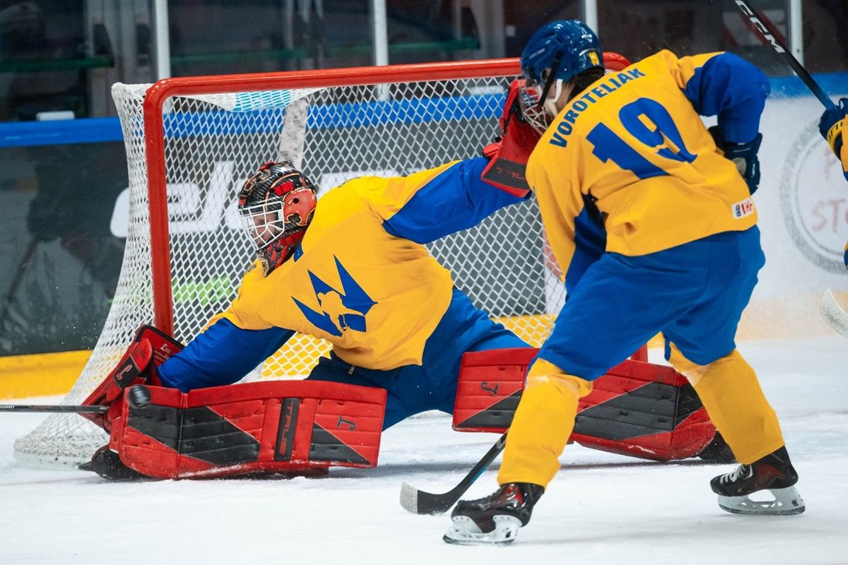 Українці програли словенцям / фото: IIHF