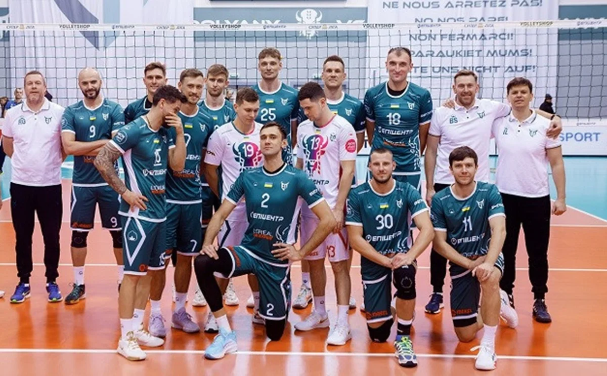 Эпицентр-Подоляне переиграл Караджордже Топола / фото: ВК Эпицентр-Подоляне