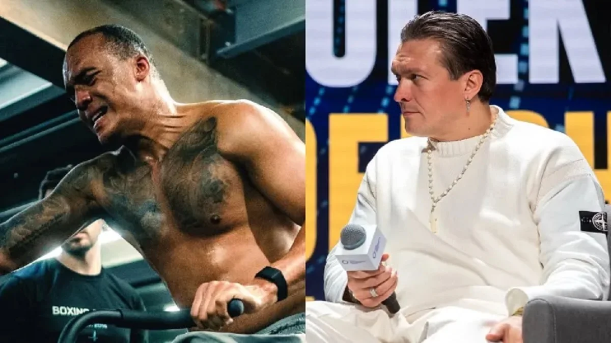 Фабіо Вордлі й Олександр Усик / Фотоколаж з соцмереж