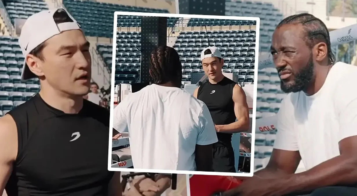 Нурлан Сабуров и Теренс Кроуфорд / Фотоколлаж из соцсетей