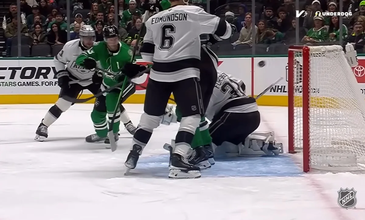 Даллас с достижением Микко Рантанена одолел Лос-Анджелес / скриншот