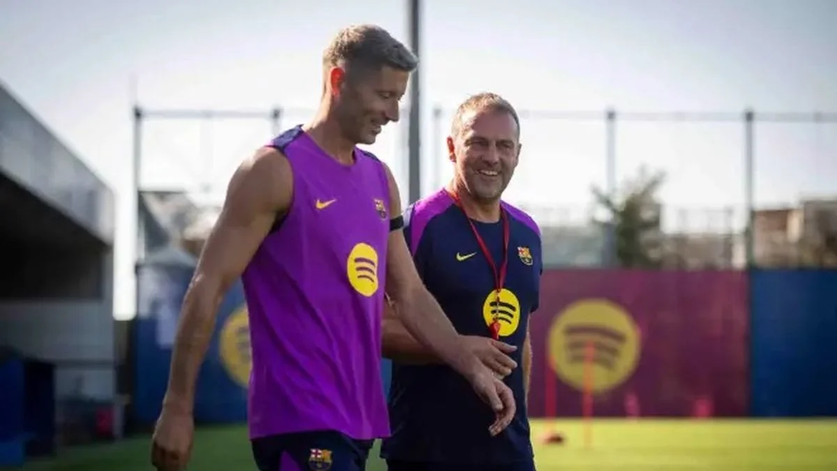 Лєвандовскі та Флік / Marca