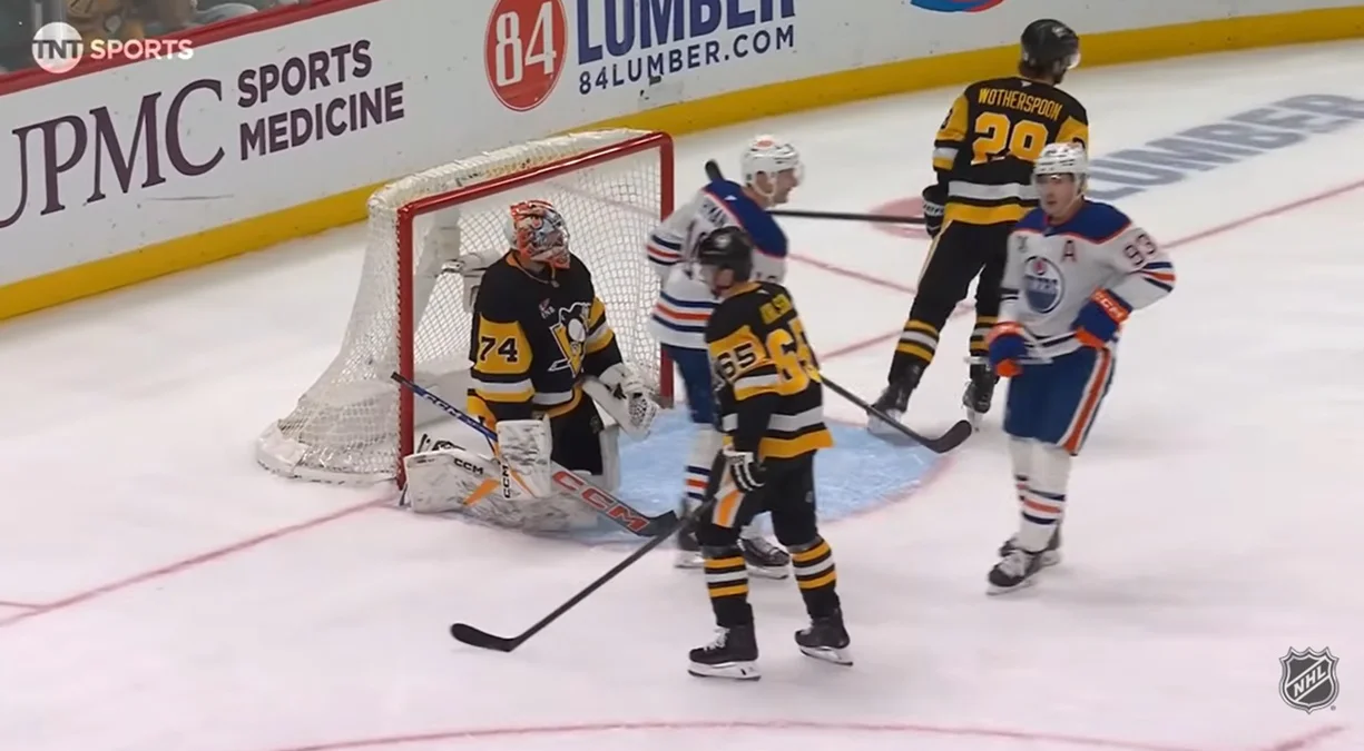 Едмонтон переграв Піттсбург / скріншот