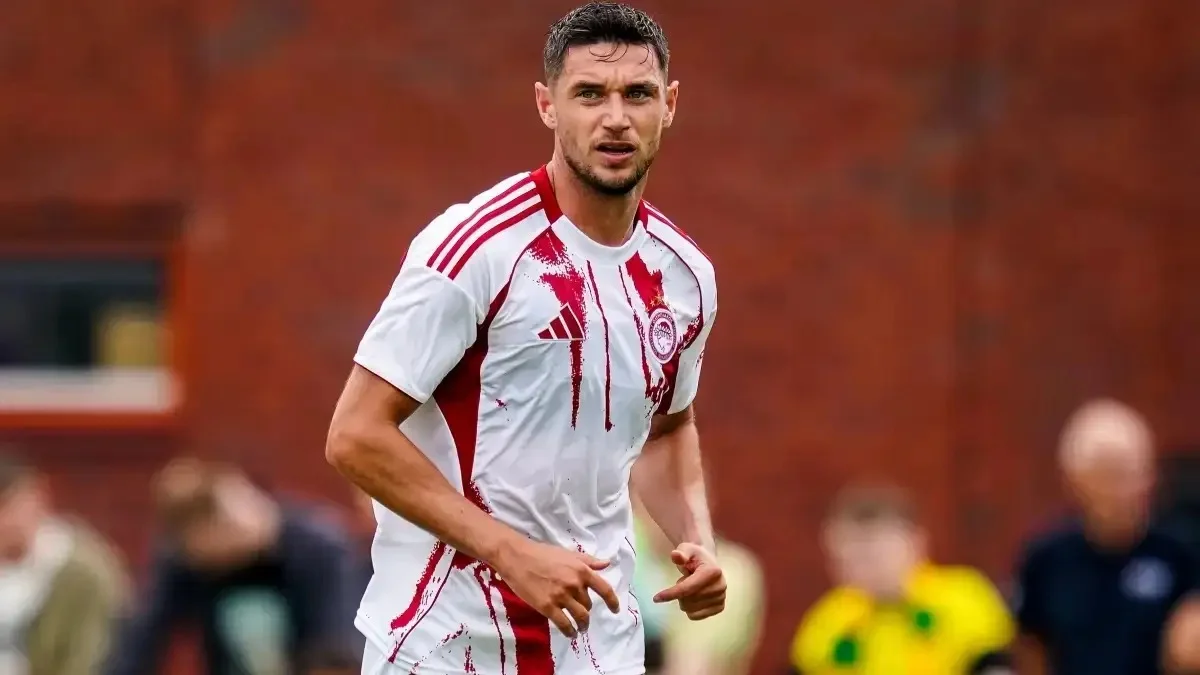 Фото к новости: Олимпиакос – Ираклис: Яремчук узнал позитивные новости об участии в матче Кубка Греции