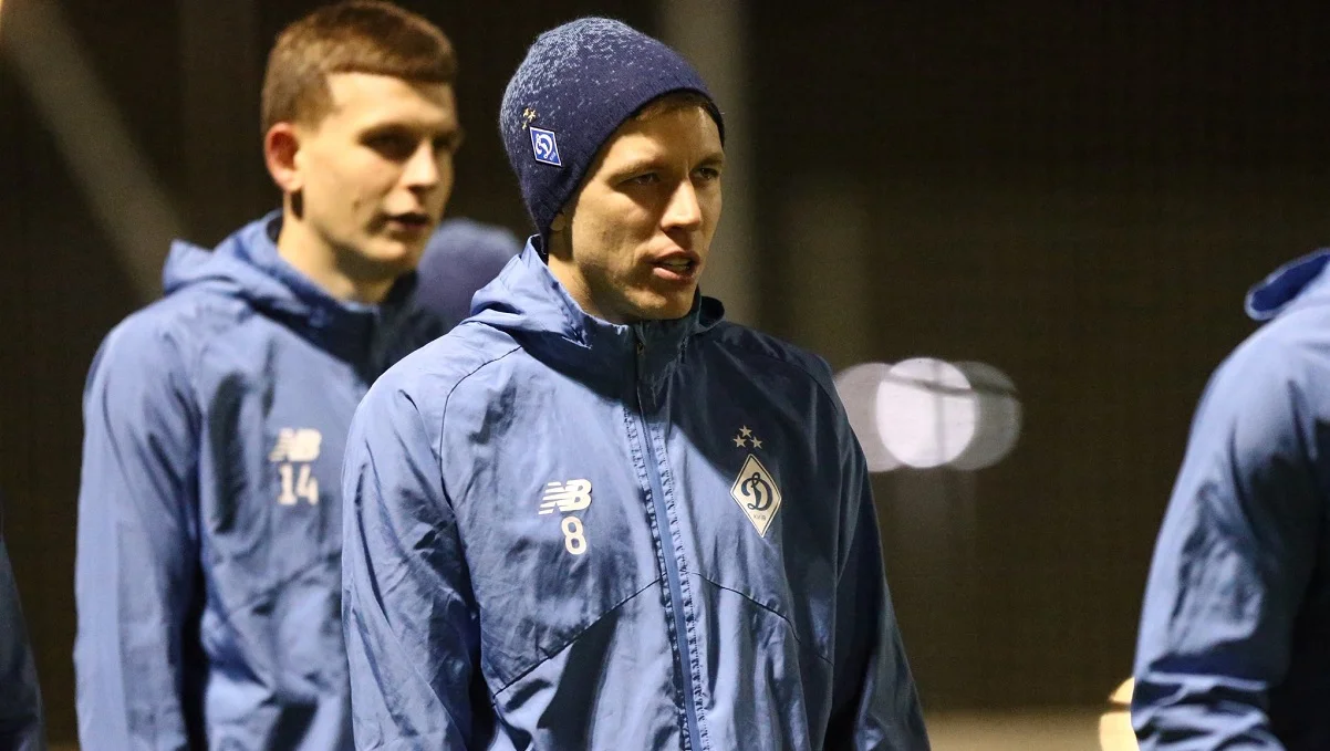 Піхальонок і команда у піднесеному настрої / Фото ФК Динамо