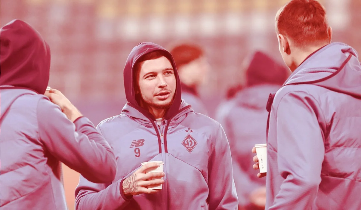 Волошин розривав свій фланг / Фото ФК Динамо