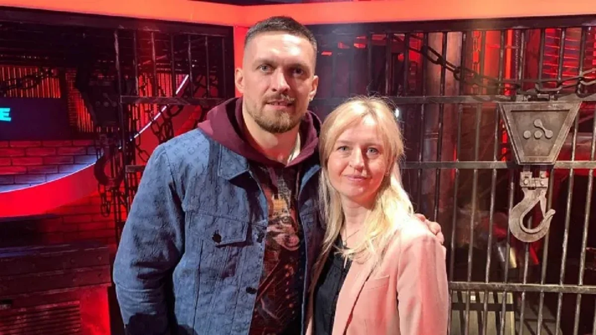 Олександр Усик і Аліна Шатернікова / Фото з соцмереж