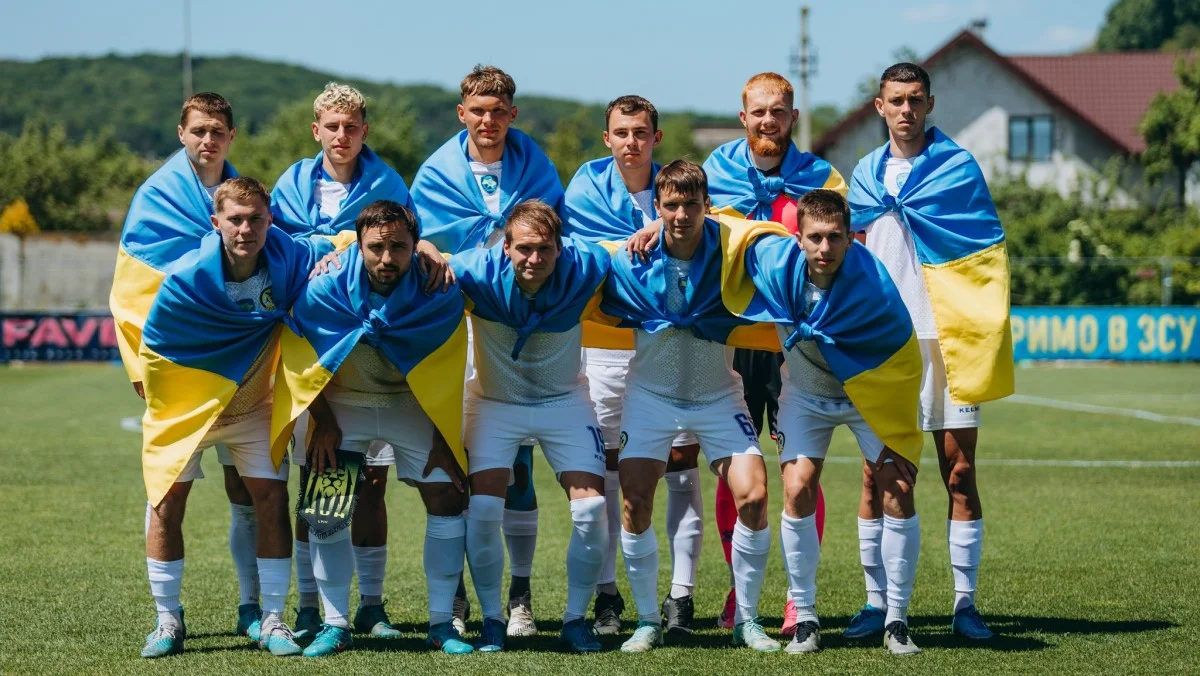 Игроки Кудривки / фото: ФК Кудривка