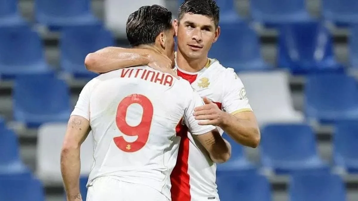 Вітінья та Руслан Маліновський / ANSA