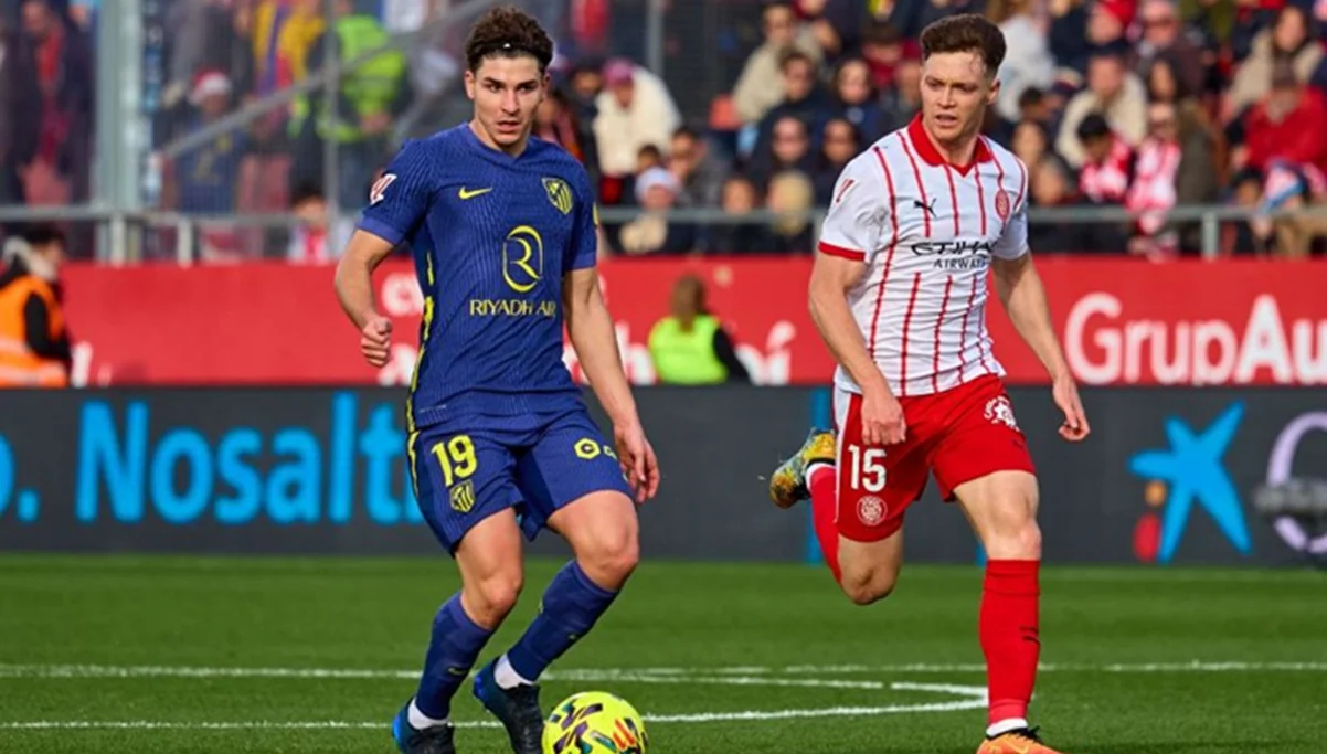 Хуліан Альварес та Віктор Циганков / фото: Ла Ліга