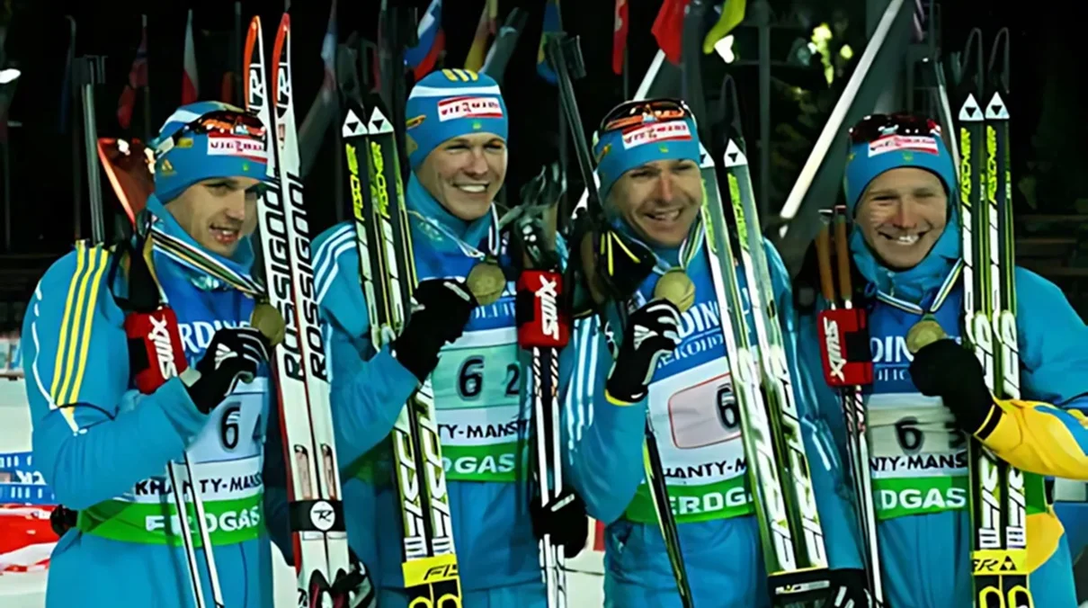 Чоловіча збірна України з біатлону 2011 року / фото: ФБУ