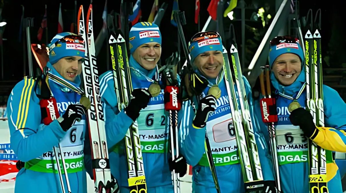 Чоловіча збірна України з біатлону 2011 року / фото: ФБУ