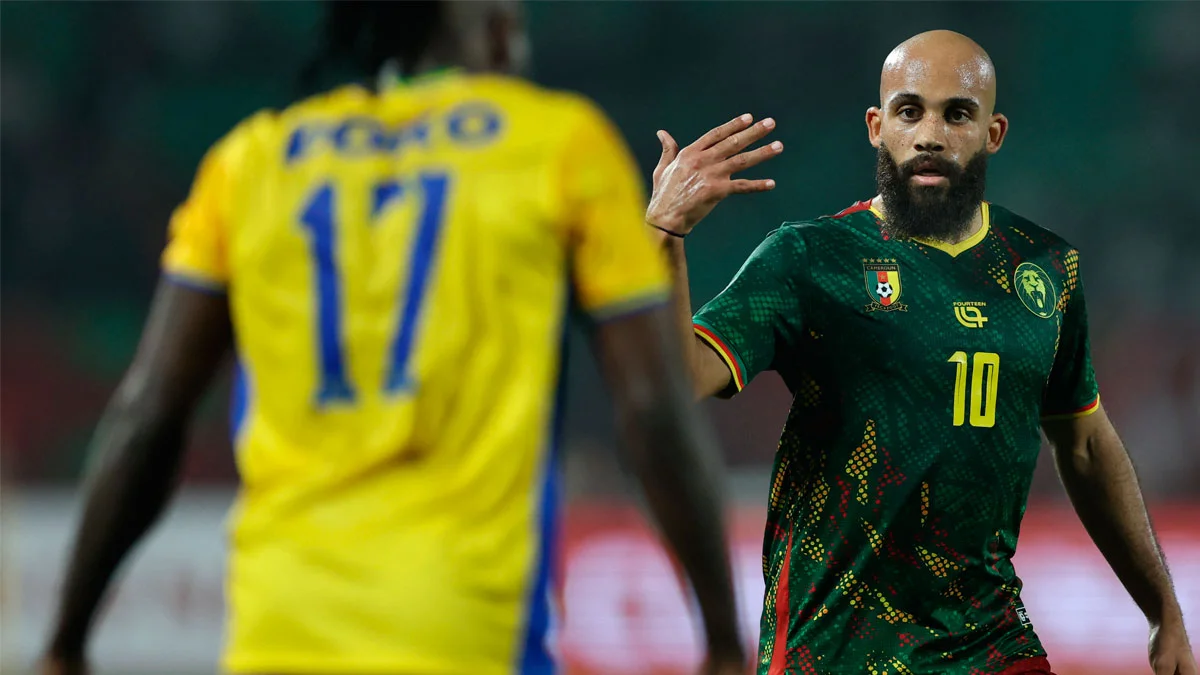 Браян Мбемо в матчі проти Габона на КАН-2025 / FRANCK FIFE / AFP via Getty Images