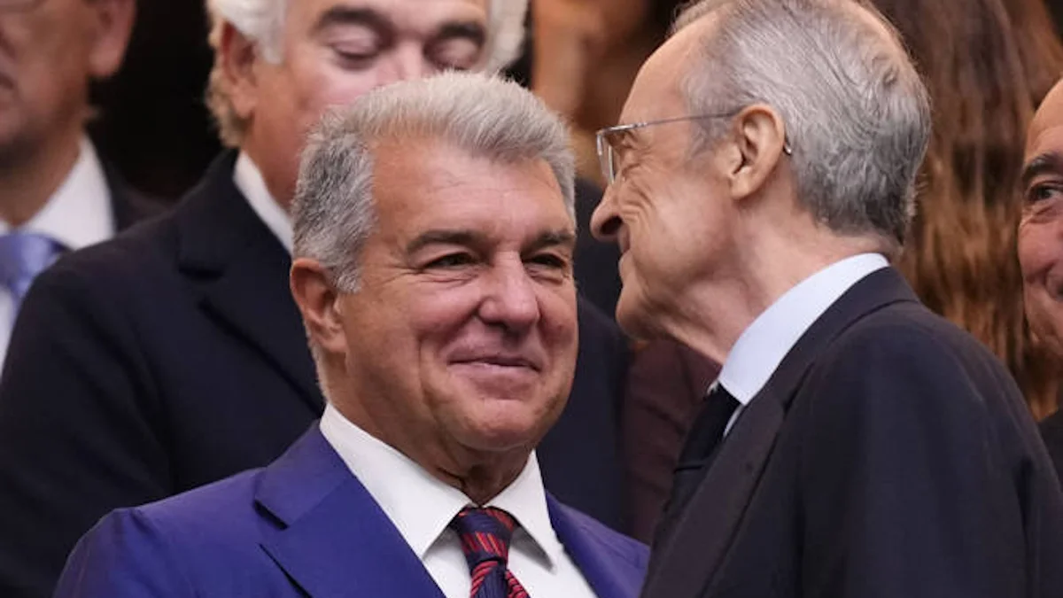 Жоан Лапорта и Флорентино Перес / IMAGO