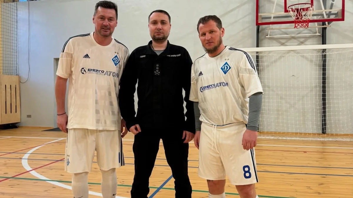 Артем Мілевський та Олександр Алієв з Кирилом Будановим / соцмережі