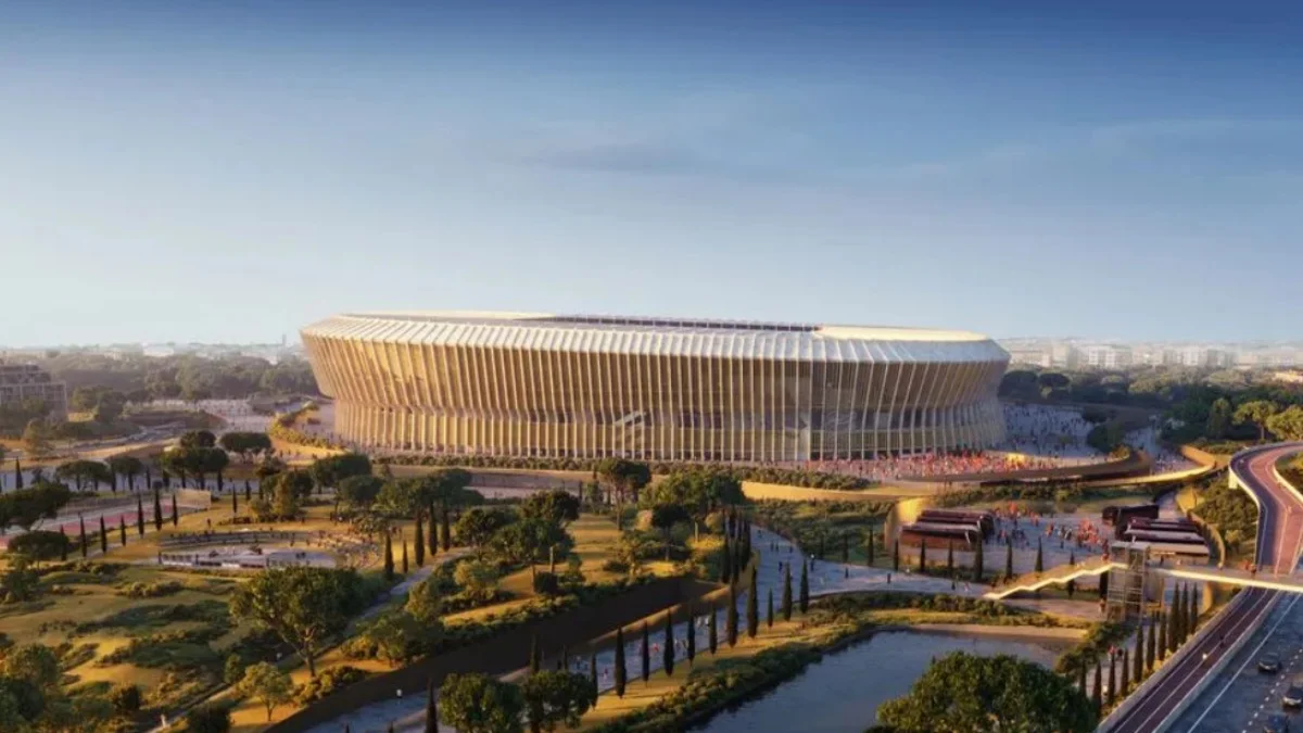 Проект стадиона Ромы / Коллаж Ромы